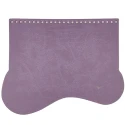 Patella wisteria faux leather wave-shaped bag 23 x 18 cm