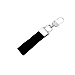 Simple design zip pull with fabric insert - FF590Benox