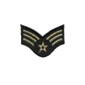 US Air Force ranks embroidered iron-on patch