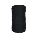 Cordino Thai Cotton Happy Time per realizzare borse rocca da 250gr. colore nero