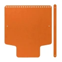 Patella borsa con manico in ecopelle 20 x 22 cm