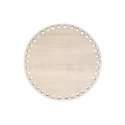 Fondo in legno rotondo per realizzare cestini Ø 16cm