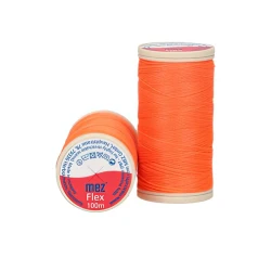 Filo per cuciture elastiche ad alta estensione 3742 Arancione Fluo - Flex Mez Cucirini