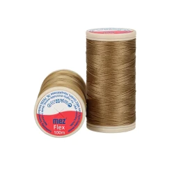 Filo per cuciture elastiche ad alta estensione 4153 Beige Dorato - Flex Mez Cucirini