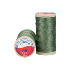 Filo per cuciture elastiche ad alta estensione 4585 Verde Felce - Flex Mez Cucirini