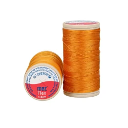 High stretch sewing thread 5289 Yellow Orange - Flex Mez Cucirini