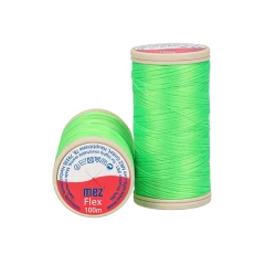 High-extension elastic sewing thread 6520 Green Fluo - Flex Mez Cucirini