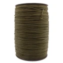 Cordino Thai Swan Slim per realizzare borse rocchettone da 500gr. - colore verde militare	