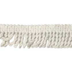 Frangia in Cotone grezzo passamaneria decorativa 3cm
