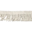 Frangia in Cotone grezzo passamaneria decorativa 3cm