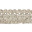 Frangia in Cotone passamaneria decorativa 4cm stile vintage