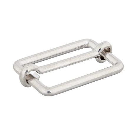 Fibbia regolabile 25mm in metallo argentato per cinghie e tracolle - Prym