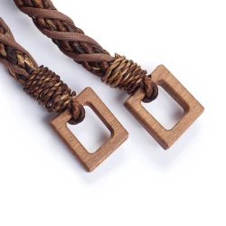 Manici per borse naturali in fibra di abaca e cotone - 615108 Prym 2