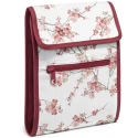 Circular needle and crochet hook case in a delicate floral pattern - 612060Prym