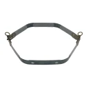 Chiusura a scatto da 25 cm per custodie, pochette e borsette fai da te - MA212 MAS