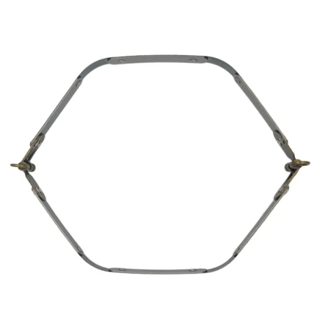 Chiusura a scatto da 25 cm per custodie, pochette e borsette fai da te - MA212 MAS