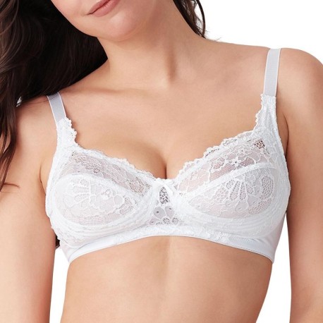 Cotonella non-underwired bra in soft lace, "Emma"