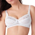 Cotonella non-underwired bra in soft lace, "Emma"