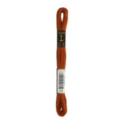 Anchor Soft 310 cotton embroidery thread, 10m skein