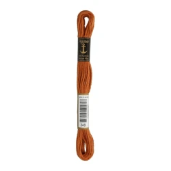 Anchor Soft 349 cotton embroidery thread, 10m skein
