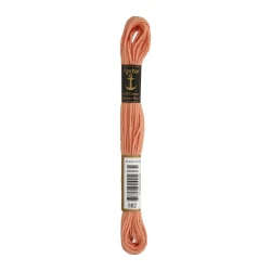 Anchor Soft 882 cotton embroidery thread, 10m skein