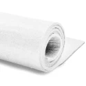 Feltro colorato bianco in foglio da 50 x 100 cm spessore 3 mm