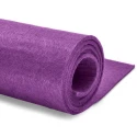 Purple coloured felt in 50 x 100 cm sheet 3 mm thick