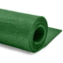 Green coloured felt in 50 x 100 cm sheet 3 mm thick