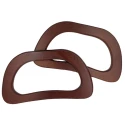 Manici per borse in legno naturale 20cm - MA113 MAS