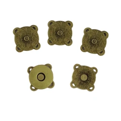 Magnetic sewing attachment 18mm 4 pieces Bronze - MA208 MAS