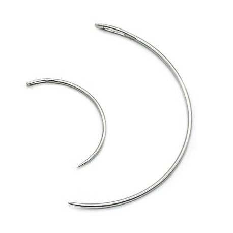 Curved crescent needles for upholsterers, sizes 2-4, small and large - 88008Pony