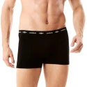 Boxer Uomo in cotone elasticizzato nero - 701 Umbro
