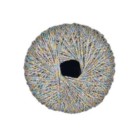 Filato London Lamé Titan Wool, gomitolo lurex brillante