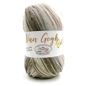 Van Gogh Batik di Miss Tricot Filati gomitolo di filato sfumato da 100gr. in microfibra colore 01 militare