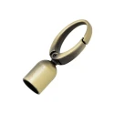 Terminals for making bag handles with oval snap hook for attachment High-quality product in brass bronze colour