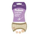 Open toe sandal liners with non-slip sole