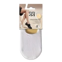 SiSi SAMBA Paris high-necked mini socks in white cotton - 2 pairs