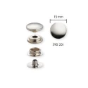 Bottoni a pressione 'Sport & Camping' ARGENTO 15mm - 390201 Prym