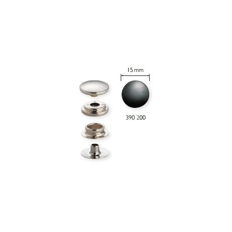Bottoni a pressione 'Sport & Camping' OSSIDO 15mm - 390200 Prym