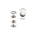 Bottoni a pressione 'Sport & Camping Mini' ARGENTO 13mm - 390501 Prym