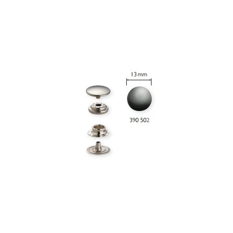 'Sport & Camping Mini' Oxidised 13mm press studs - 390502 Prym