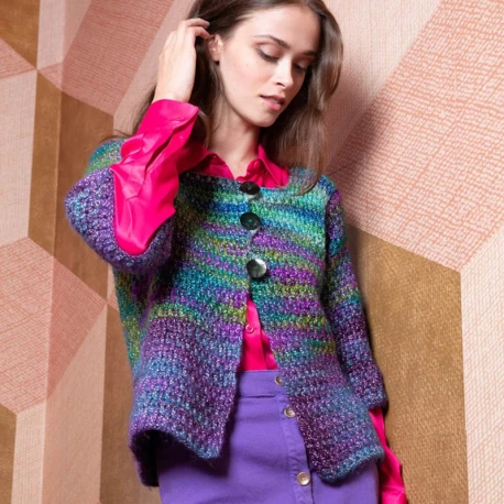 Miss Tricot Filati's Lana Therapy Colour, 50g ball of yarn.