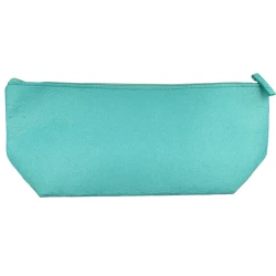 Tiffany Green Felt Large Multipurpose Clutch Bag with Zipper