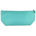 Tiffany Green Felt Large Multipurpose Clutch Bag with Zipper