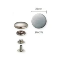 Bottoni a pressione ANORAK disegno Piano FERRO ANTICO PALLIDO 20mm - 390376 Prym