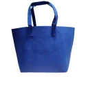 Borsa in Feltro piccola bluette ottima come base da personalizzare e decorare