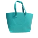 Small Tiffany Green Felt Bag excellent as a base to customise and decorate