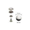 Bottoni a pressione ANORAK ARGENTO 15 mm - 390301 Prym
