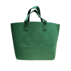 Borsa in Feltro piccola verde ottima come base da personalizzare e decorare