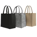 Large felt bag, ideal as a base for personalisation and decoration - BF3 Mas